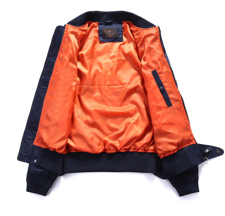 American style embroidered baseball uniform military work jacket