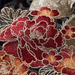 Nine-Tailed Fox Embroidered Coat Baseball Jacket