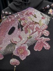 2025 Autumn and Winter Pure Cotton Hot Diamond Trendy Brand Sweater Unisex Hoodie