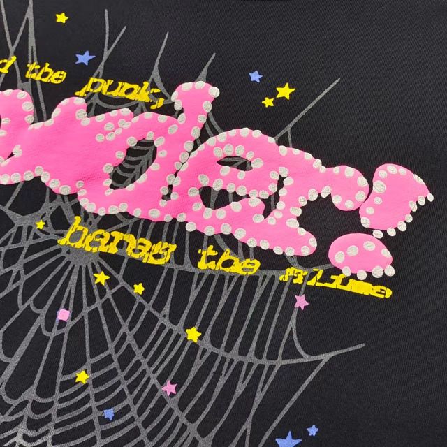 Custom letter p5der European and American hip-hop singers  same style foam letters men and women couple sweater hoodie