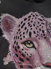 2025 Autumn and Winter Pure Cotton Hot Diamond Trendy Brand Sweater Unisex Hoodie