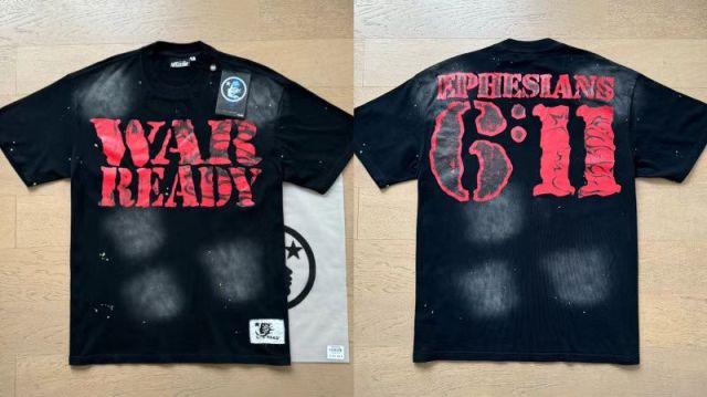 Vintage Washed American Streetwear T-Shirt – Retro Side Profile Print Loose Fit Hip-Hop Tee for Men & Women