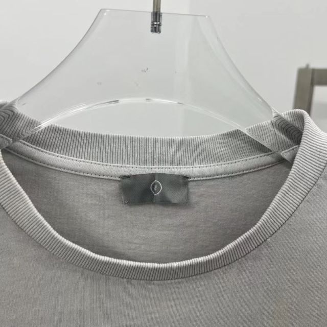 Vintage Washed American Streetwear T-Shirt – Retro Side Profile Print Loose Fit Hip-Hop Tee for Men & Women