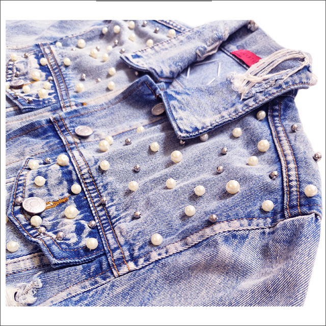 Heavy Washed Spray-Dye Denim Jacket Women's Summer Thin Retro Trendy Casual Short Top