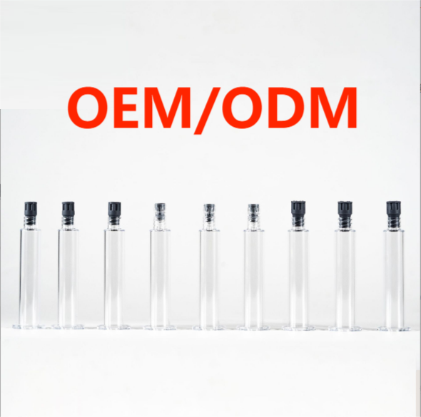 Prefilled 2.25ml Luer Lock Glass Syringes with Child Resistant Applicator Syringes Backstop