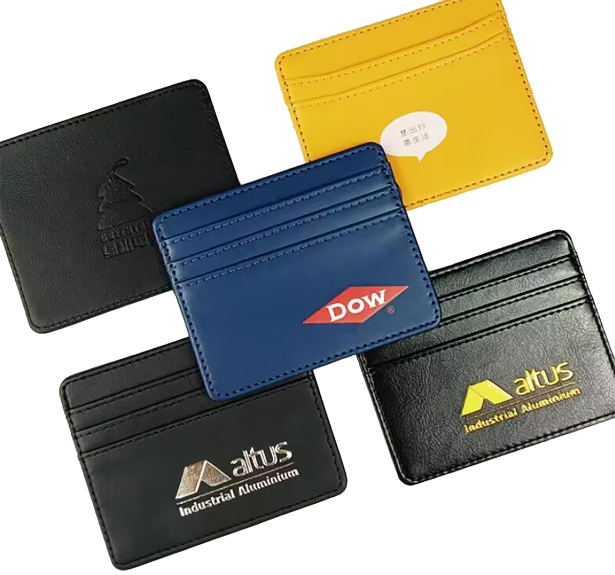 PU Leather Credit Card Holder w/Wallet