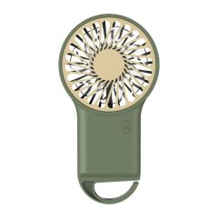 USB Rechargeable Handheld Fan w/Hook
