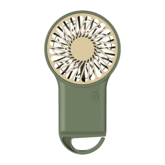 USB Rechargeable Handheld Fan w/Hook