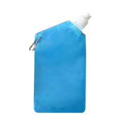 25 Oz. Collapsible and Reusable Water Bag w/Carabiner