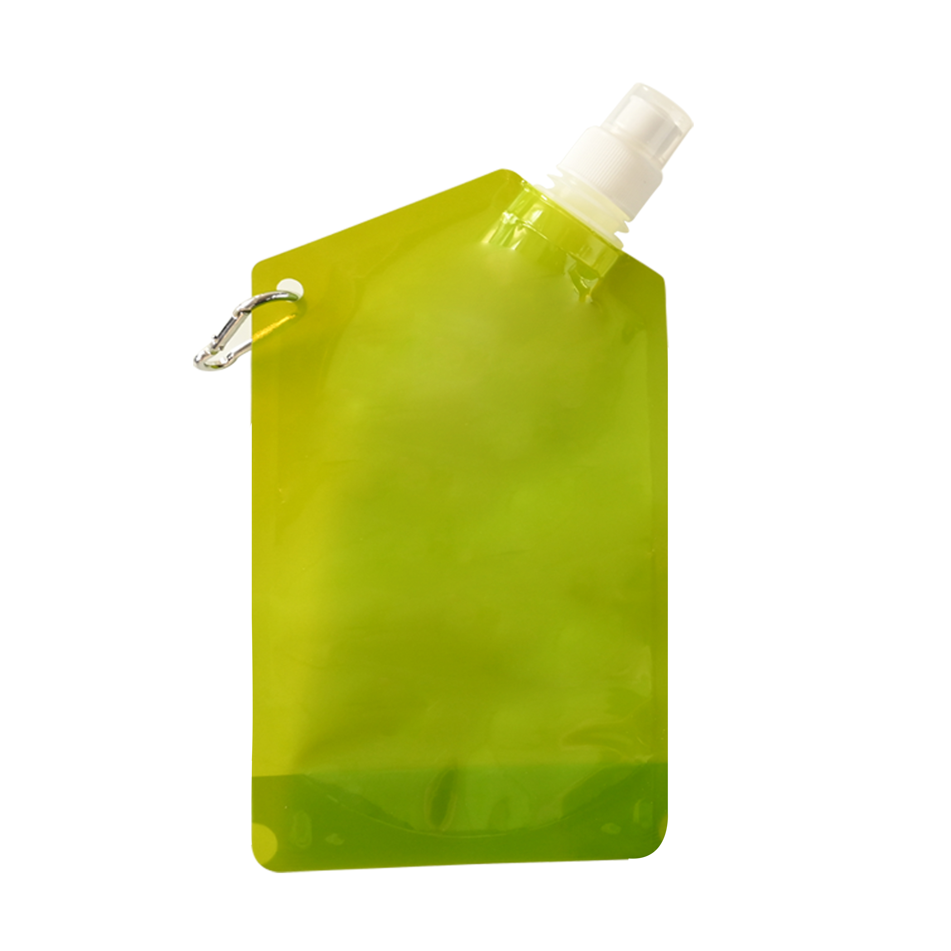 25 Oz. Collapsible and Reusable Water Bag w/Carabiner