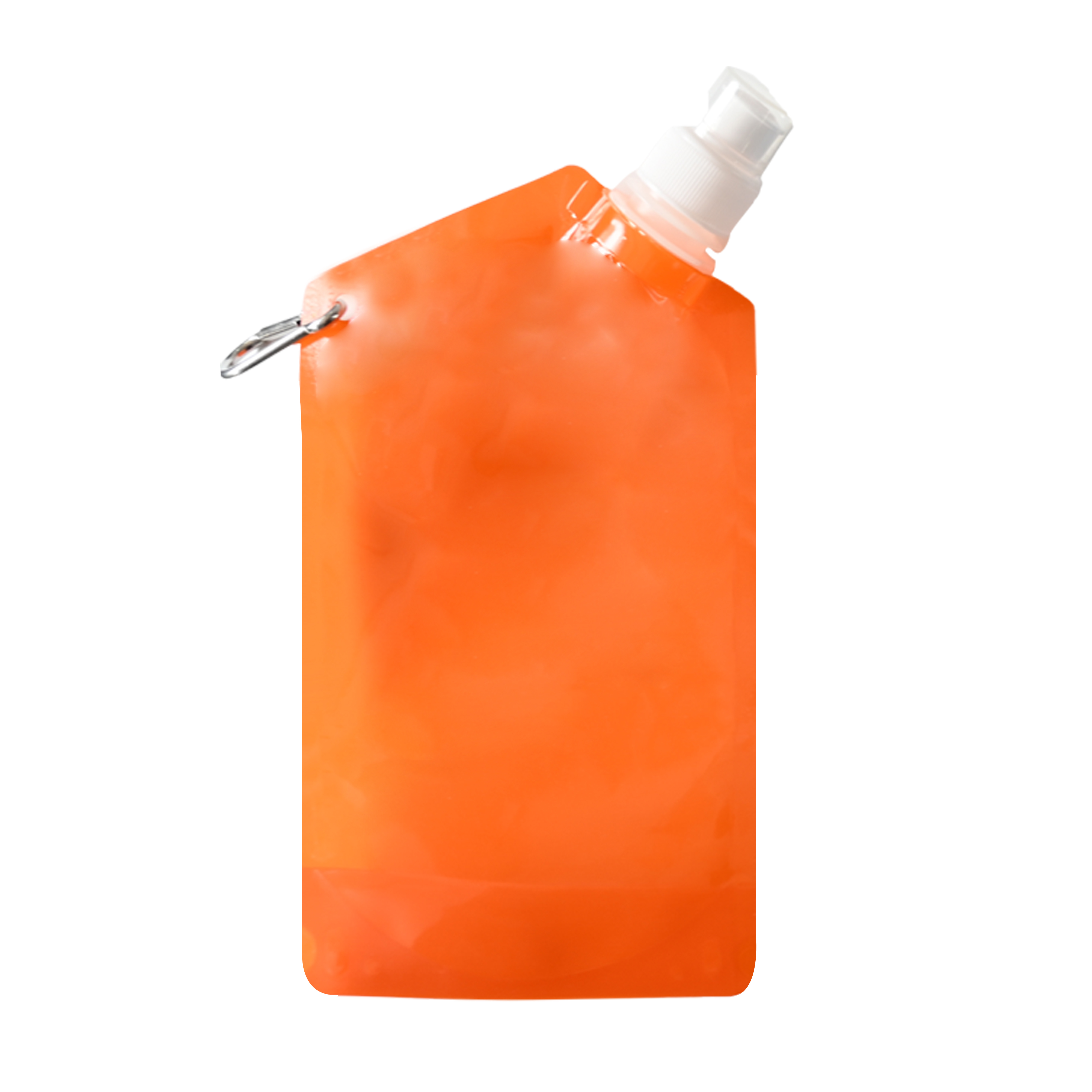 25 Oz. Collapsible and Reusable Water Bag w/Carabiner