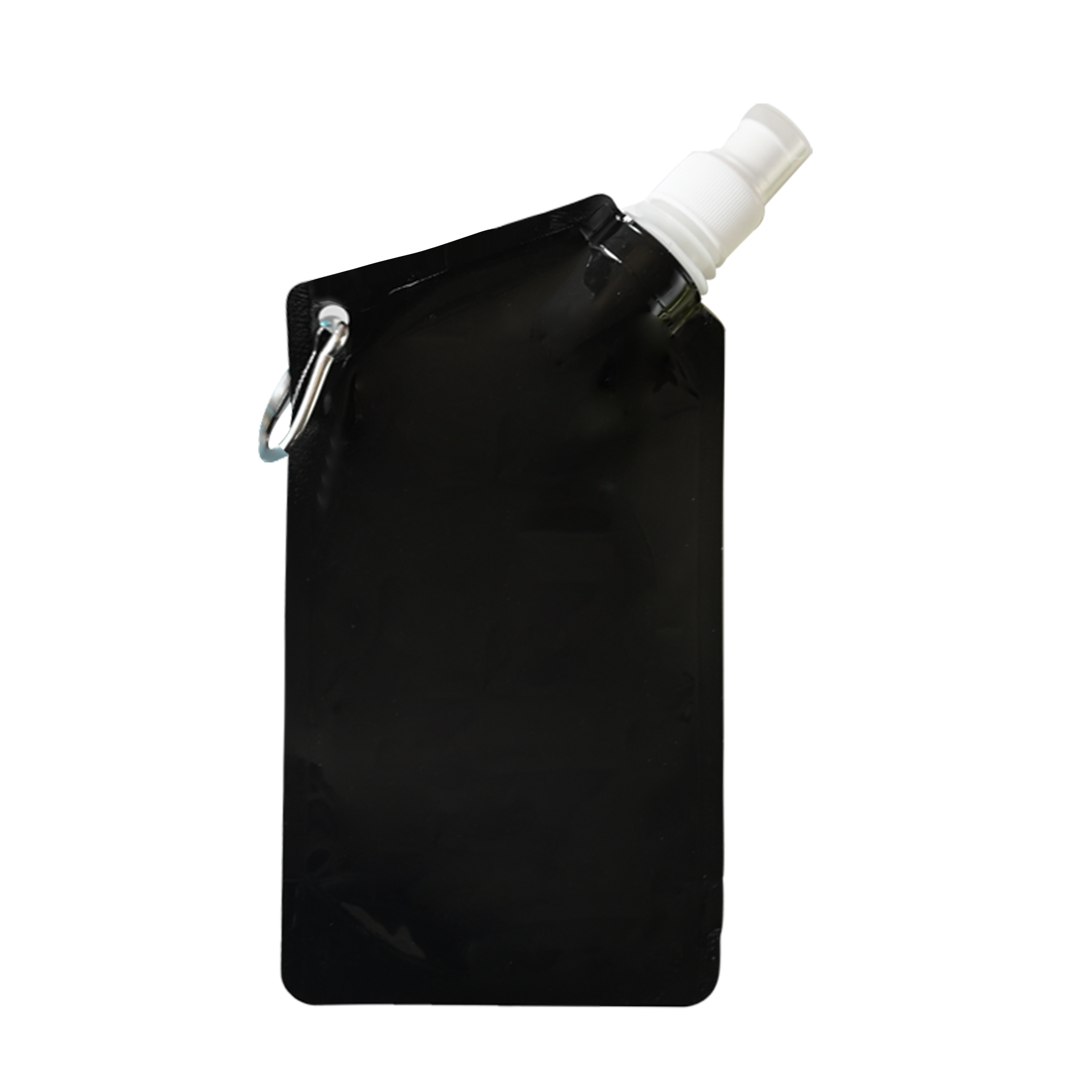 25 Oz. Collapsible and Reusable Water Bag w/Carabiner
