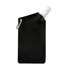 25 Oz. Collapsible and Reusable Water Bag w/Carabiner