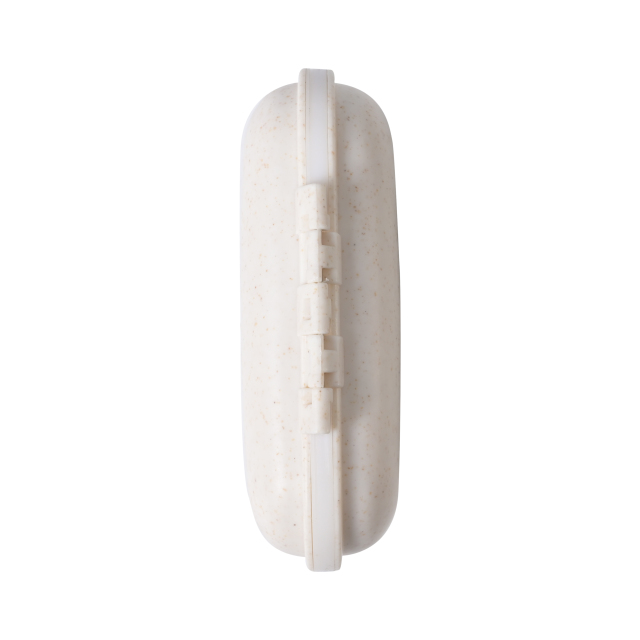 Wheat Straw Pill Box w/Small Pick