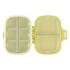 Wheat Straw Pill Box w/Small Pick