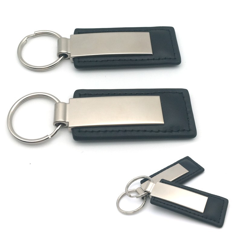 PU Leather Metal Keychain