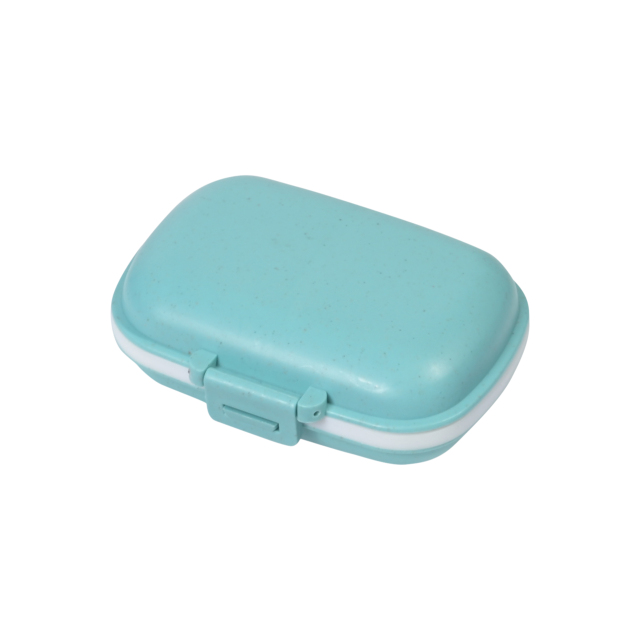 Wheat Straw Pill Box w/Small Pick