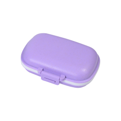 Wheat Straw Pill Box w/Small Pick