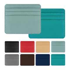 PU Leather Credit Card Holder w/Wallet