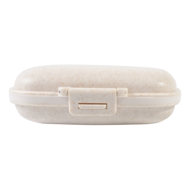 Wheat Straw Pill Box w/Small Pick