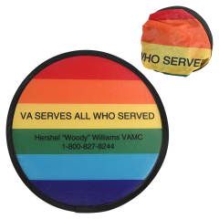 Rainbow Folding Flying Disc