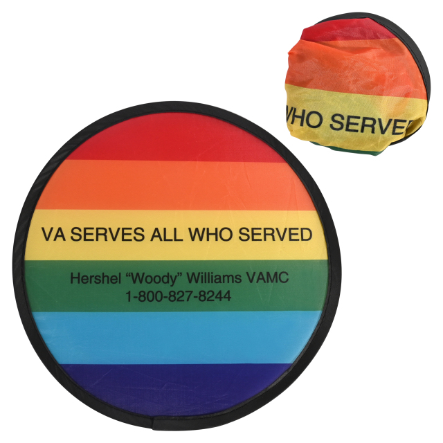Rainbow Folding Flying Disc