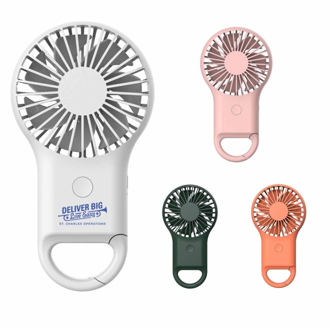 Mini Fan With Carabiner Buckle