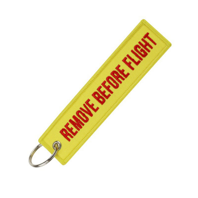 Custom Embroidery Key Tag