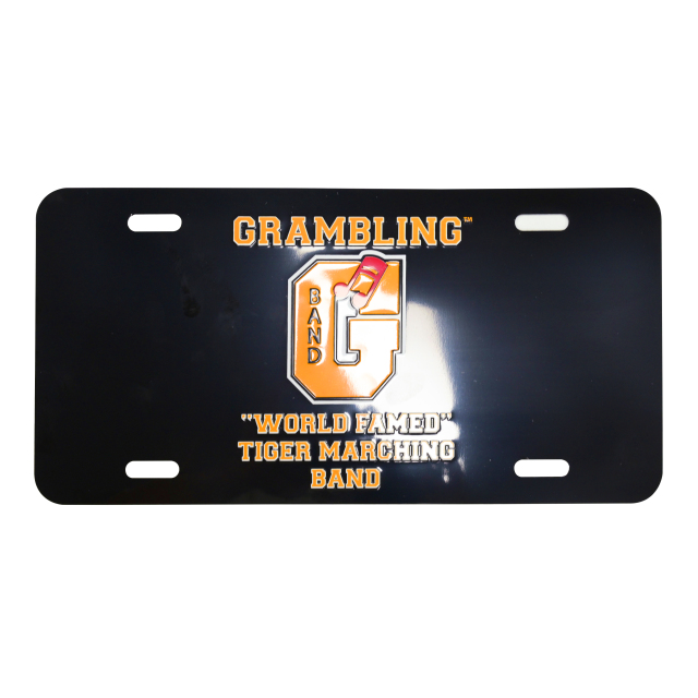 Embossed License Plates