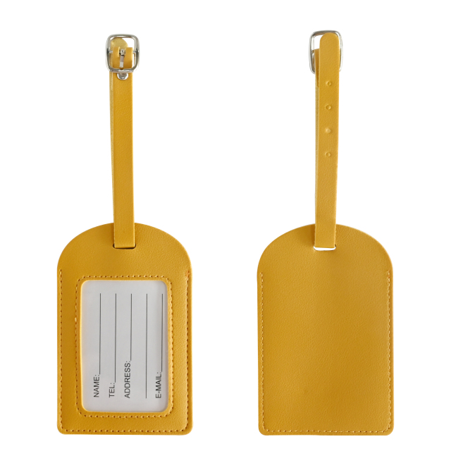 PU Leather Luggage Tag