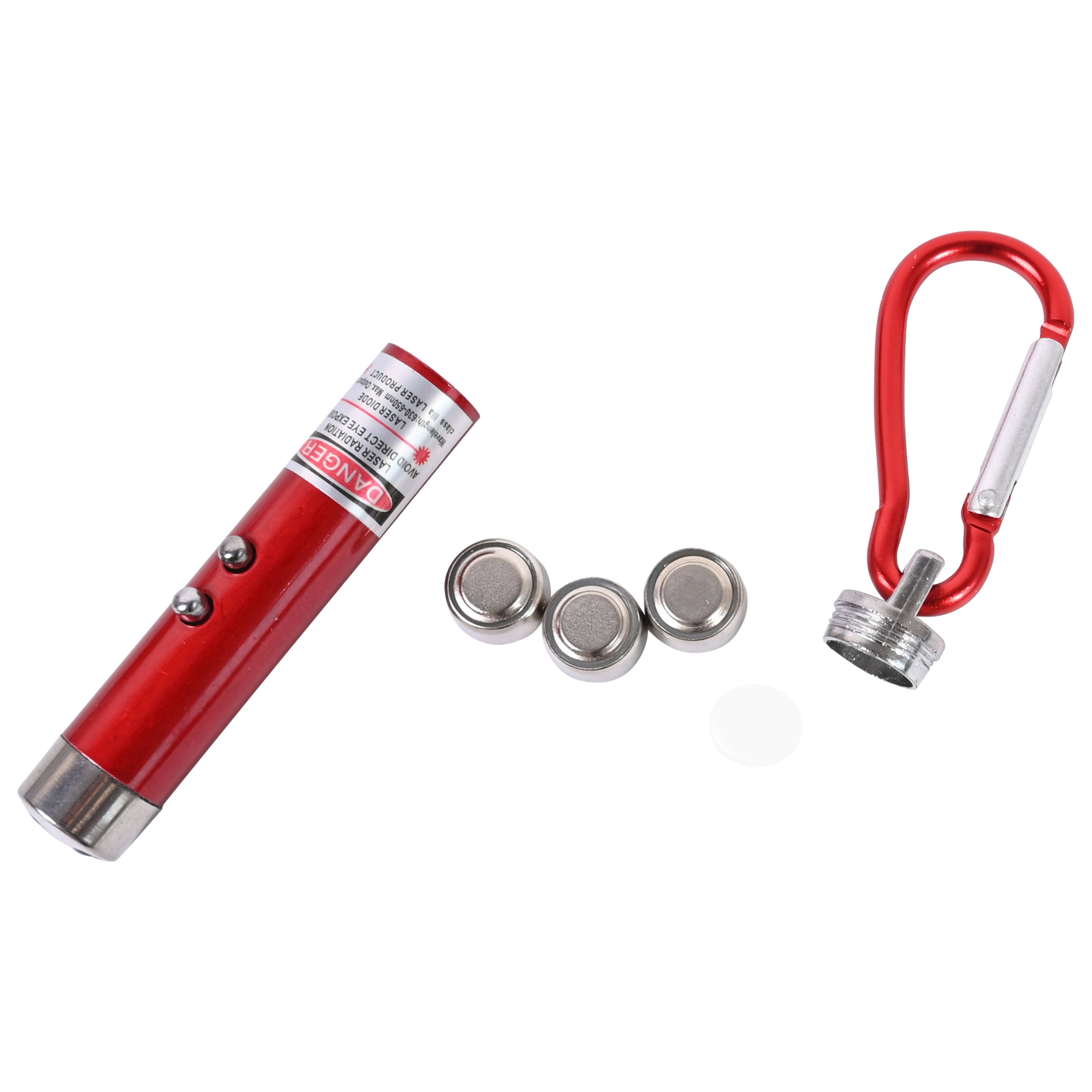 3 in 1 Flashlight Keychain