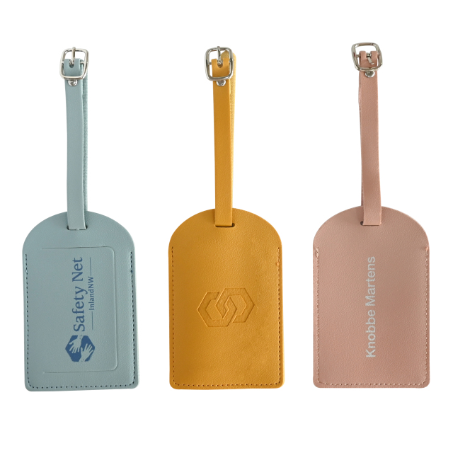 PU Leather Luggage Tag