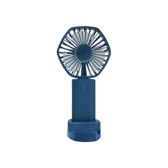 USB Rechargeable Handheld Fan w/Phone Holder