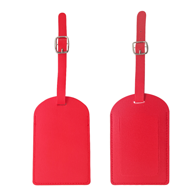 PU Leather Luggage Tag