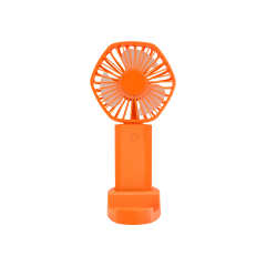 USB Rechargeable Handheld Fan w/Phone Holder