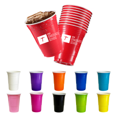 16 Oz. Disposable Beverage Drinking Plastic Cup