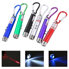 3 in 1 Flashlight Keychain