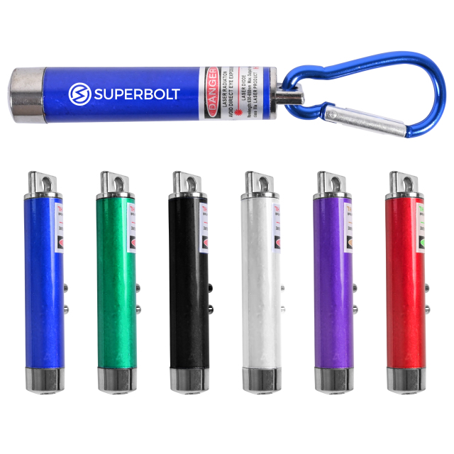3 in 1 Flashlight Keychain
