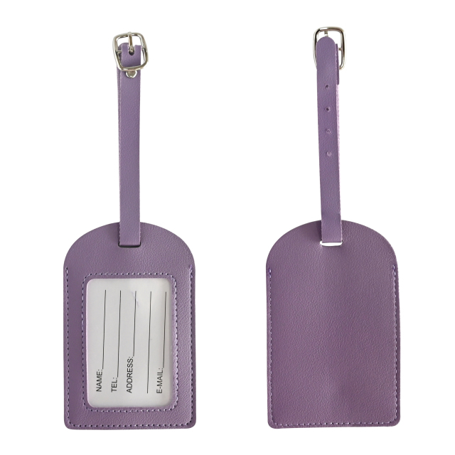 PU Leather Luggage Tag