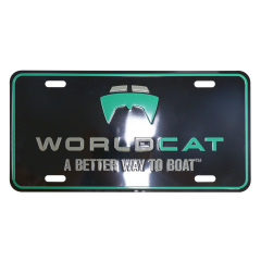 Embossed License Plates