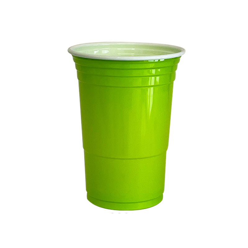 16 Oz. Disposable Beverage Drinking Plastic Cup