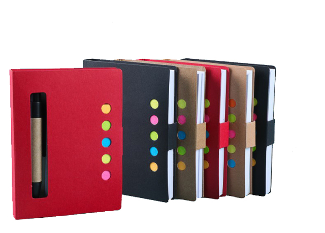 Mini Notepad w/Stickers and Pen