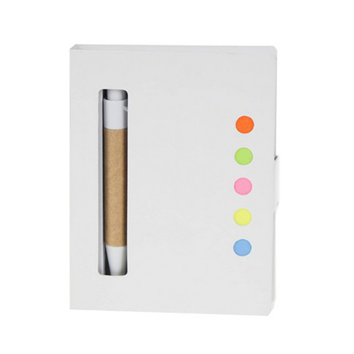 Mini Notepad w/Stickers and Pen