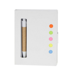 Mini Notepad w/Stickers and Pen
