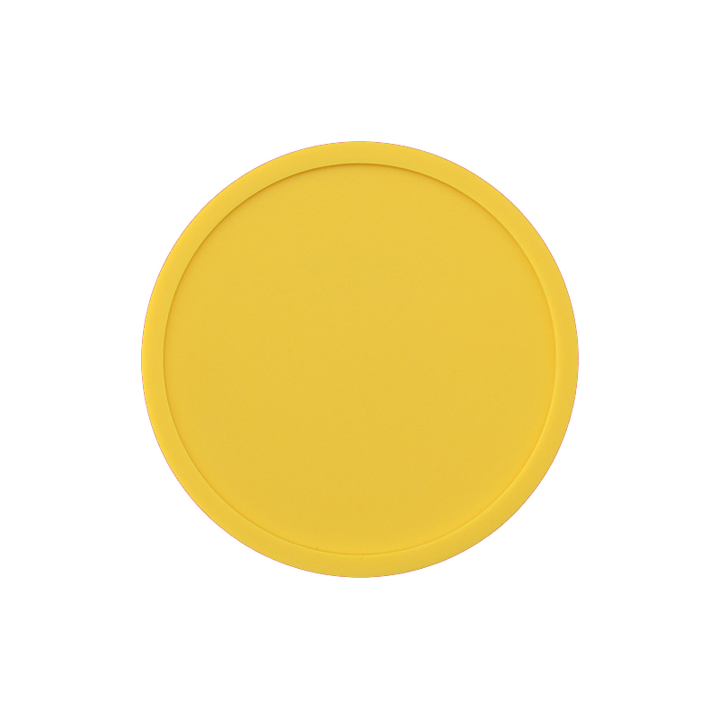 Custom Round Silicone Coasters