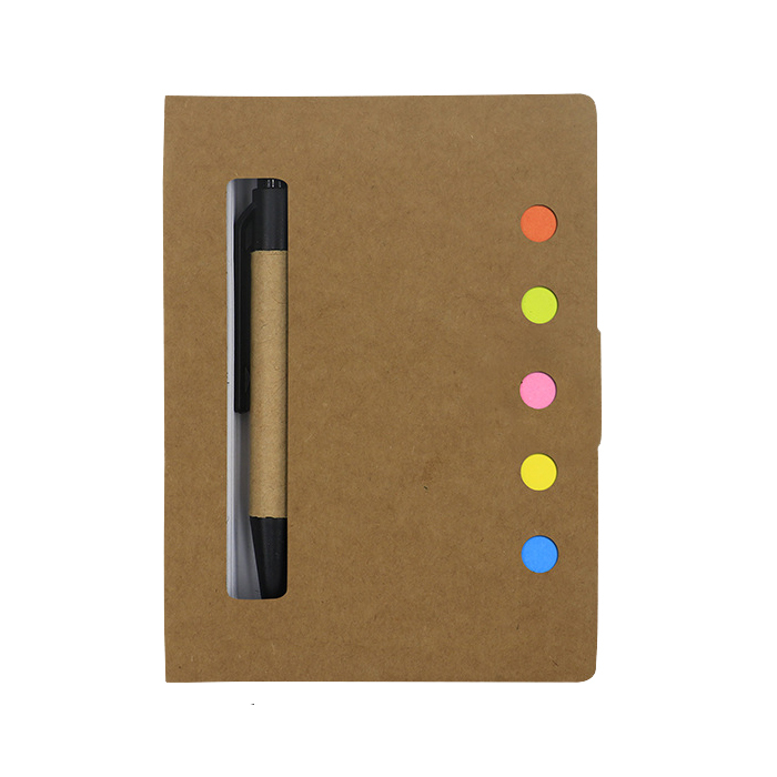 Mini Notepad w/Stickers and Pen