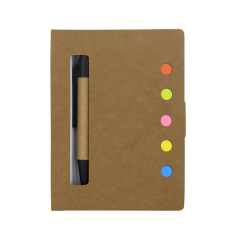 Mini Notepad w/Stickers and Pen