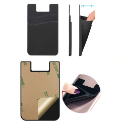 Double-Layer Silicone Phone Wallet