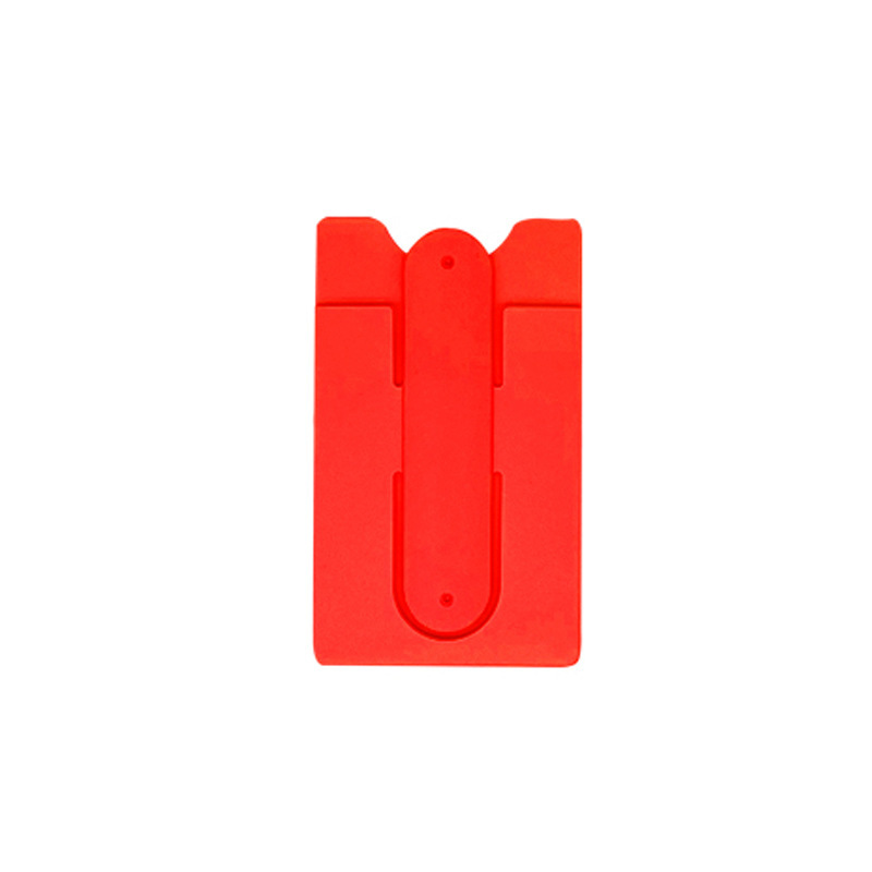 Silicone Phone Wallet w/Stand