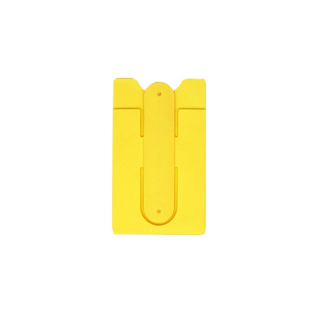 Silicone Phone Wallet w/Stand